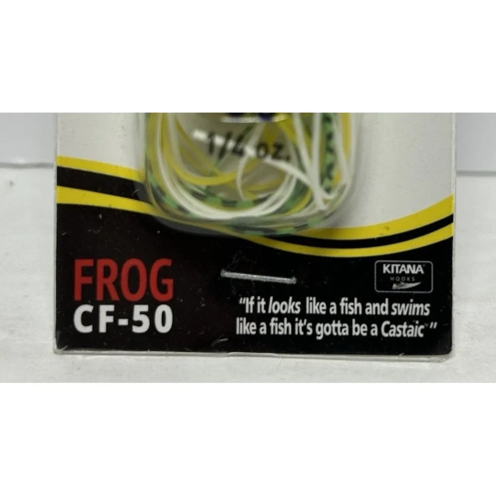 Castaic Frog CF-50‎ Sexy Hollow Body Frog Lure Bass Boat Belly Swimbait New